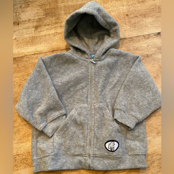 Vintage Gymboree 3 T (2 to 3 years) Gray Full Zip‎ Hoodie - Picture 1 of 8
